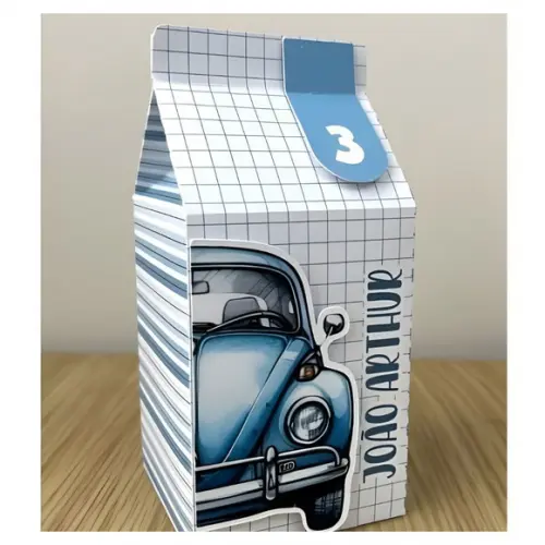 Lembrancinhas Personalizadas Fusca - 15 Pçs