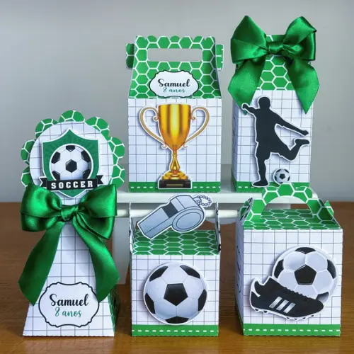 Lembrancinhas Personalizadas Futebool - 30 Pçs