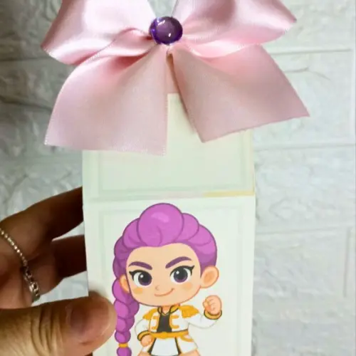 Lembrancinhas Personalizadas Guerreira do Kpop - 40 Pçs