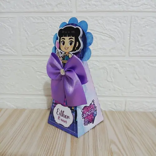 Lembrancinhas Personalizadas Guerreiras do K-pop - 40 Pçs
