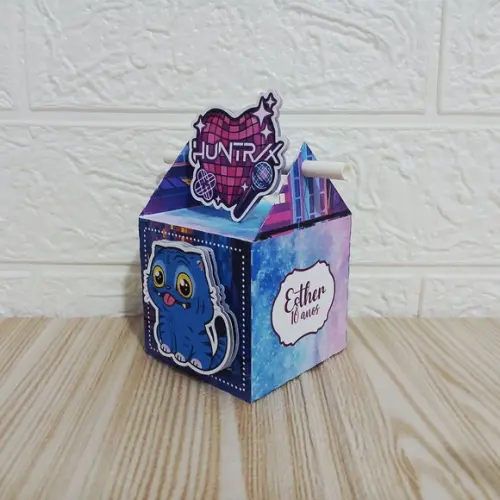 Lembrancinhas Personalizadas Guerreiras do K-pop - 50 Pçs