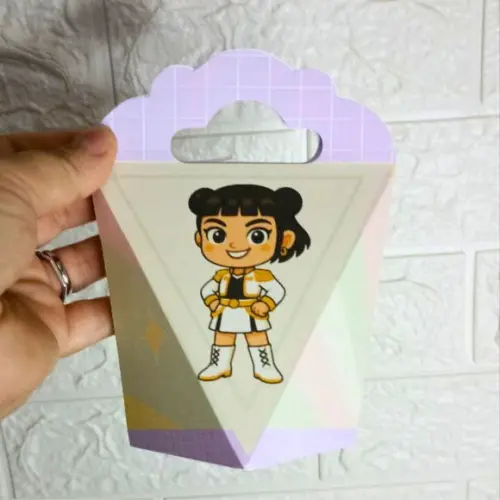 Lembrancinhas Personalizadas Guerreiras do Kpop - 30 Pçs