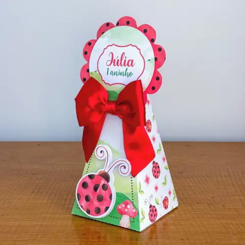 Lembrancinhas Personalizadas Joaninha - 15 Pçs