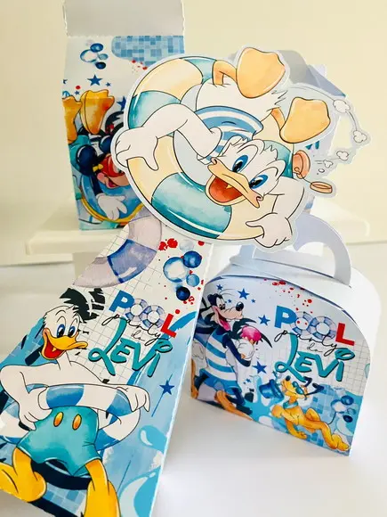 Lembrancinhas Personalizadas Mickey Poll Party - 20 Pçs