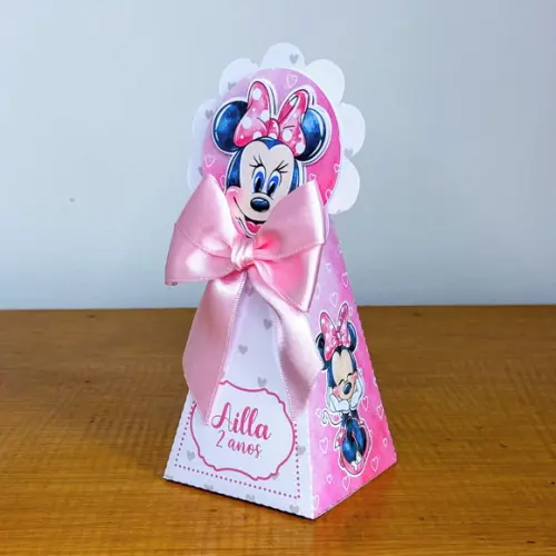 Lembrancinhas Personalizadas Minnie - 40 Pçs
