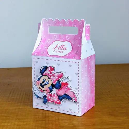 Lembrancinhas Personalizadas Minnie - 40 Pçs