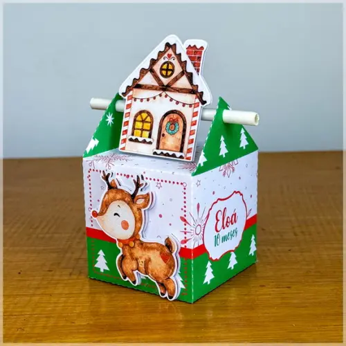 Lembrancinhas Personalizadas Natal - 40 Pçs