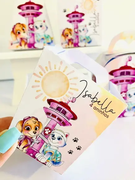 Lembrancinhas Personalizadas Patrulha Canina - 40 Pçs