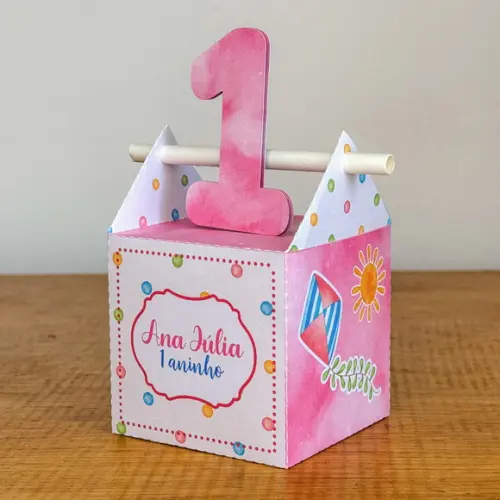Lembrancinhas Personalizadas Primeira Volta ao Sol - 20 Pçs