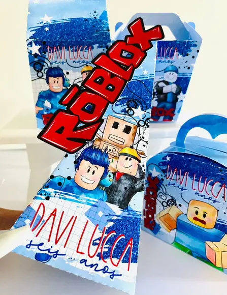 Lembrancinhas Personalizadas Roblox - 20 Pçs