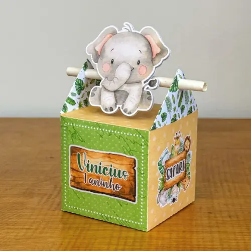 Lembrancinhas Personalizadas Safari - 15 Pçs
