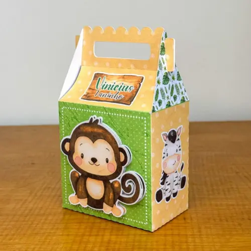 Lembrancinhas Personalizadas Safari - 50 Pçs