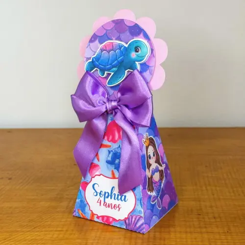 Lembrancinhas Personalizadas Sereia - 15 Pçs