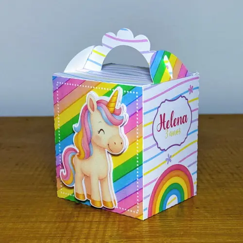 Lembrancinhas Personalizadas Unicornio - 15 Pçs