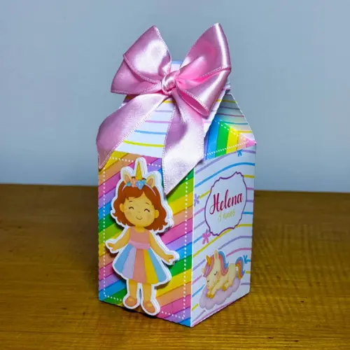 Lembrancinhas Personalizadas Unicornio - 40 Pçs