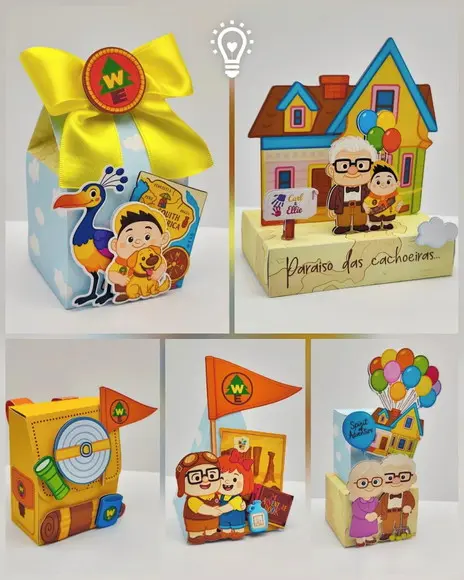 Lembrancinhas Personalizadas Up Altas Aventuras - 20 Pçs