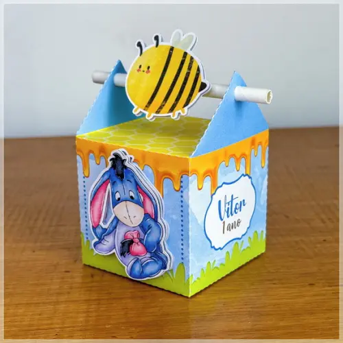 Lembrancinhas Personalizadas Ursinho Pool - 20 Pçs