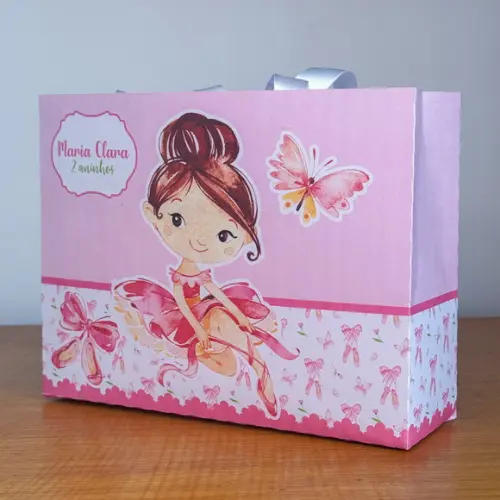 Sacolinha Personalizada Bailarina - 10x15