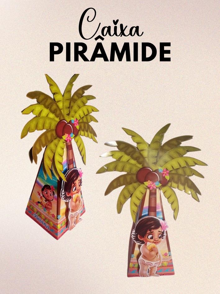 Kit Moana Baby 20 Caixinhas Personalizadas Desmontadas