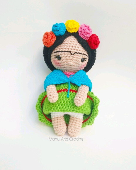amigurumi Frida Kahlo