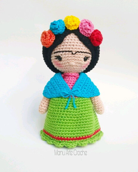 Amigurumi Frida Kahlo