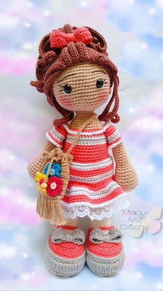 Boneca Amigurumi Aninha Grande