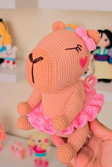 Capivara Amigurumi