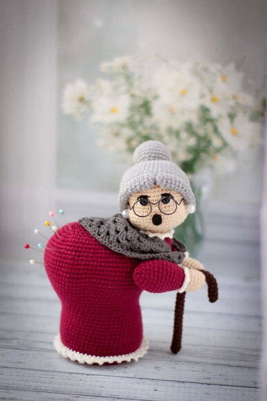 Receita pdf Vovó Agulheiro Amigurumi