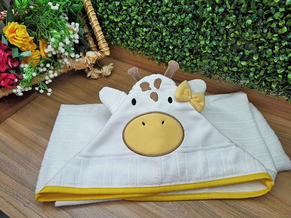 Toalha de Banho Infantil com Capuz