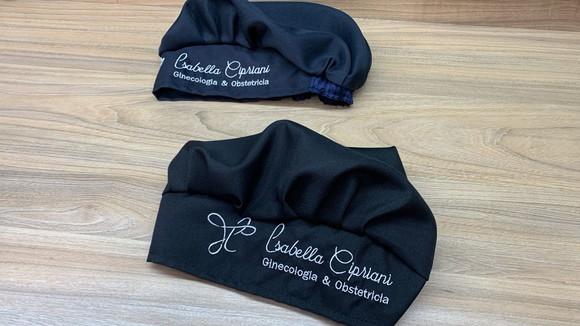 Touca Cirúrgica Personalizada com Sua Logo Kit com 2