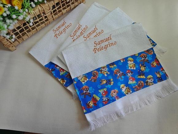 Toalhas Escolar Infantil Personalizadas