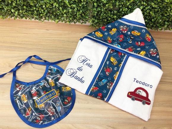 Toalha de Banho Infantil com Capuz