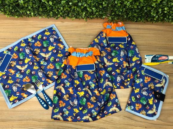 Kit Saquinhos Escolar Personalizado Infantil