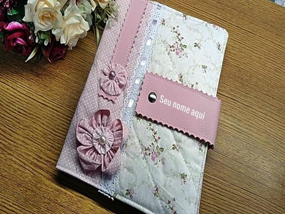 Capa para Agenda, Bíblia e Livros