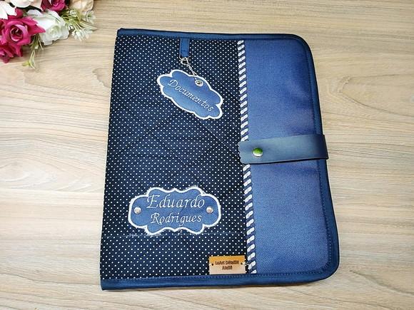Porta Certidão e Documentos do Bebê Personalizados