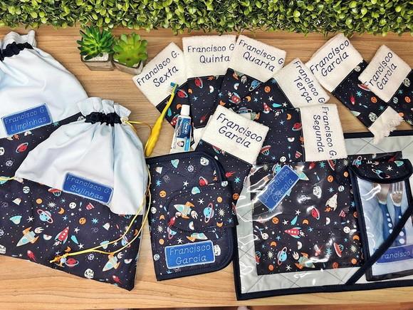 Kit Escolar Volta as Aulas Infantil Personalizado