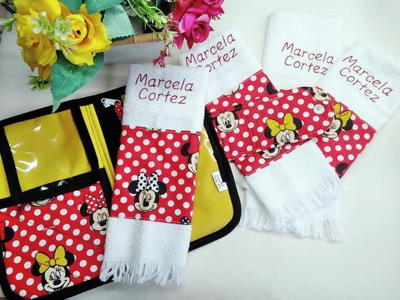 Kit Bucal com Toalhinha Personalizada