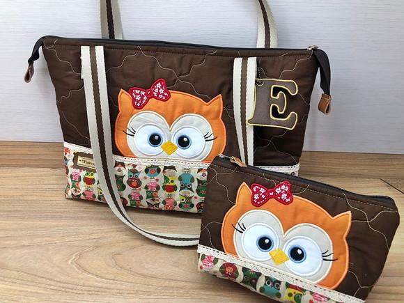 Bolsa Coruja + Necessaire