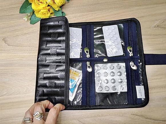 Porta Remédios para Viagem
