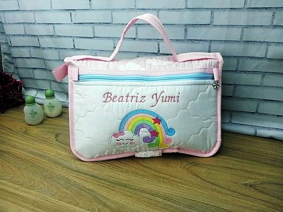 Maleta Porta Fralda com Trocador Personalizado