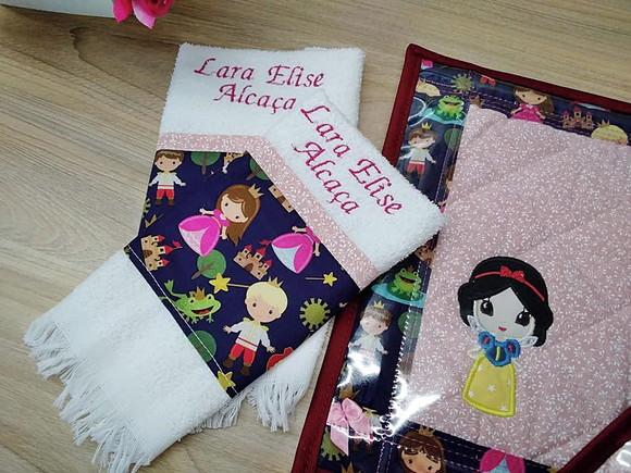 Jogo Americano Infantil Impermeável Personalizado
