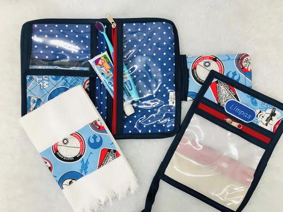 Kit Porta Higiene bucal InfantiL