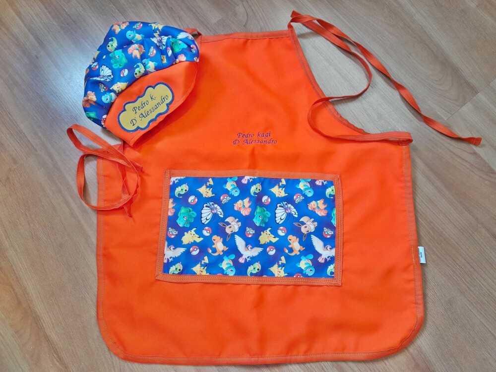 Avental Personalizado para Crianças - Chef Mirim