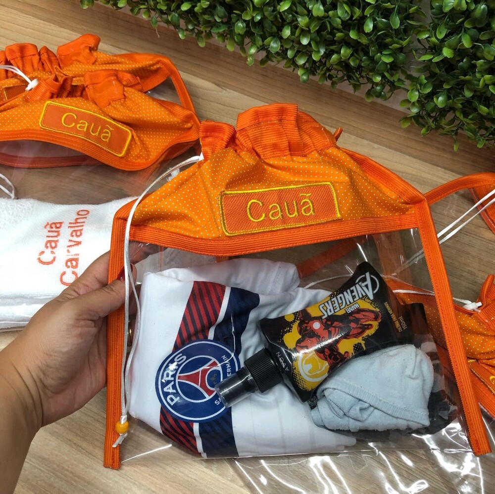 Kit Saquinhos Organizadores para Viagem Personalizado