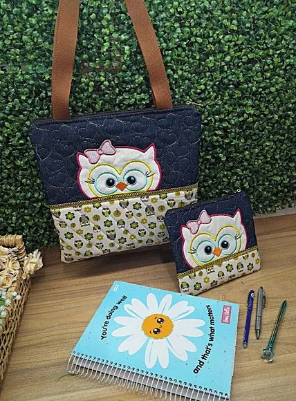 Bolsa Coruja Professora+ Necessaire Black Friday