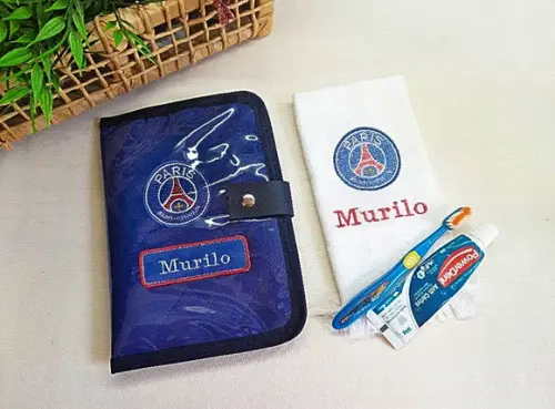 Kit Higiene Bucal Escolar Infantil Personalizado