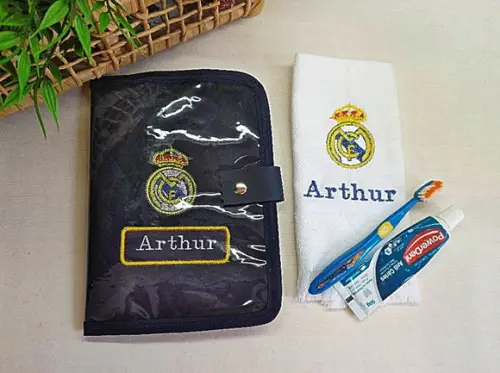 Kit Higiene Bucal Infantil Personalizado Volta as Aulas