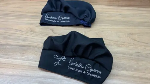 Touca Cirúrgica Personalizada com Sua Logo Kit com 2