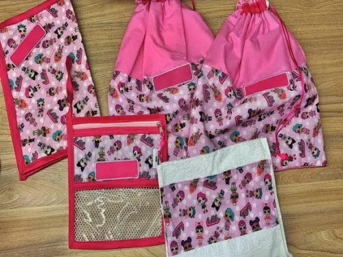Kit Squinhos Escolar Personalizado Volta as Aulas