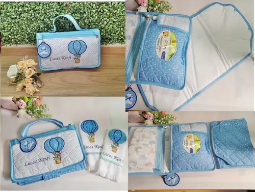 Maleta Porta Fralda com Trocador